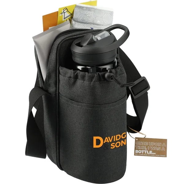 Adjustable bottle sling cooler with pouch.... from ASI 66887 PCNA / Leeds