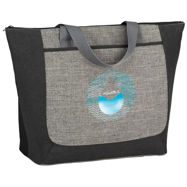 5.5" x 13" x 18" tote bag with a zipper closure... from ASI 66887 PCNA / Leeds