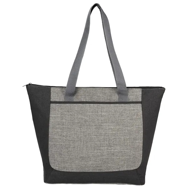 5.5" x 13" x 18" tote bag with a zipper closure... from ASI 66887 PCNA / Leeds
