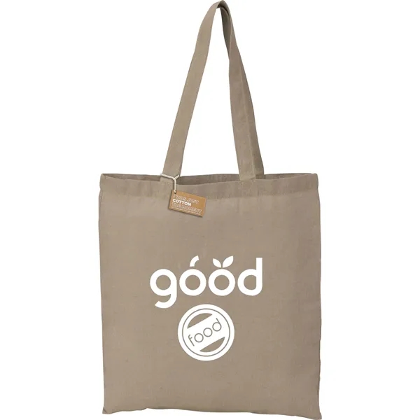 16.5" x 15" tote bag made from approximately 70%-80% recycled cotton... from ASI 66887 PCNA / Bullet
