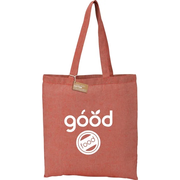 16.5" x 15" tote bag made from approximately 70%-80% recycled cotton... from ASI 66887 PCNA / Bullet