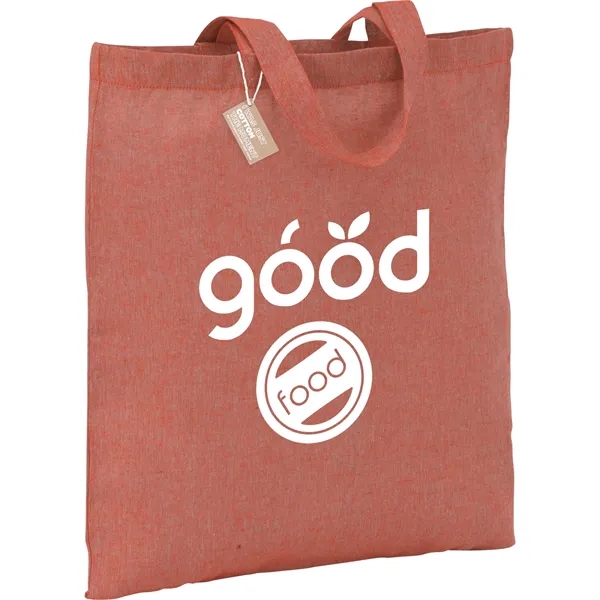 16.5" x 15" tote bag made from approximately 70%-80% recycled cotton... from ASI 66887 PCNA / Bullet