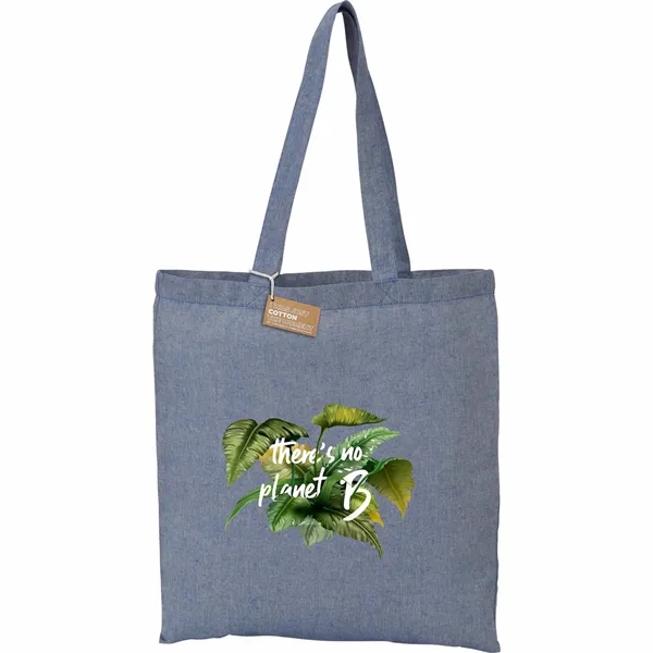 16.5" x 15" tote bag made from approximately 70%-80% recycled cotton... from ASI 66887 PCNA / Bullet