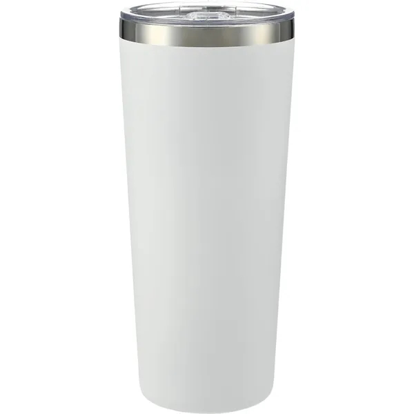 22 oz. double wall stainless steel tumbler with push-on lid and... from ASI 66887 PCNA / Leeds