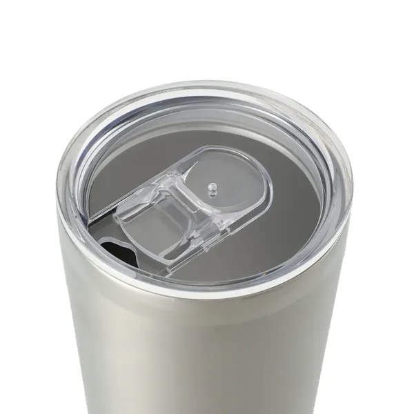 22 oz. double wall stainless steel tumbler with push-on lid and... from ASI 66887 PCNA / Leeds