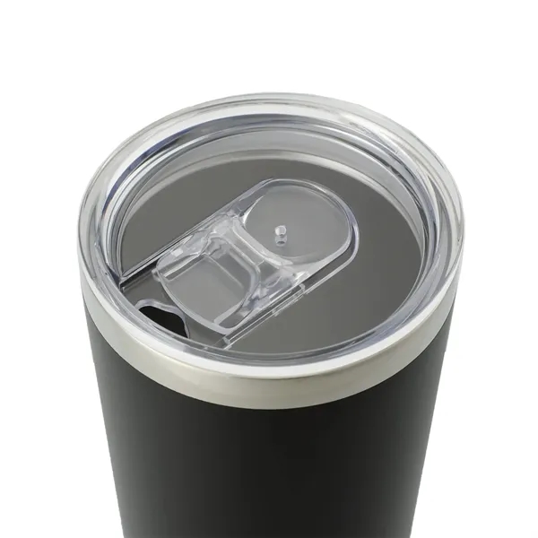 22 oz. double wall stainless steel tumbler with push-on lid and... from ASI 66887 PCNA / Leeds