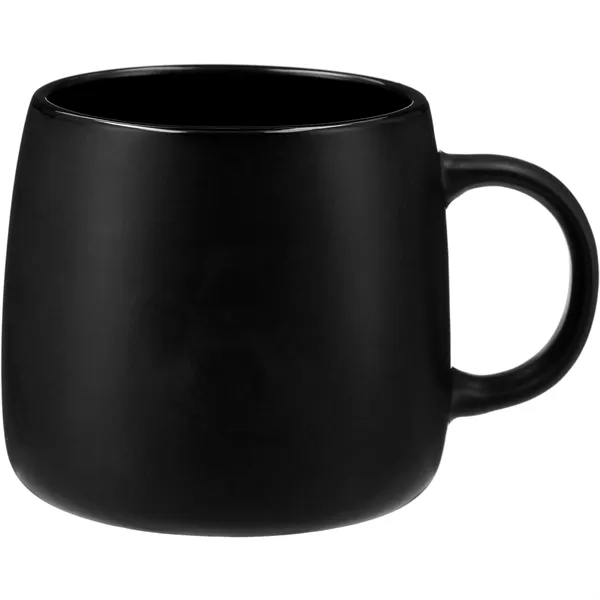 15 oz. ceramic mug with smooth, matte outer wall and colored,... from ASI 66887 PCNA / Leeds