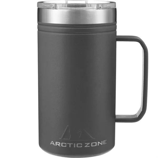 24 oz. double wall, vacuum insulated stainless steel mug with push-on... from ASI 66887 PCNA / Leeds