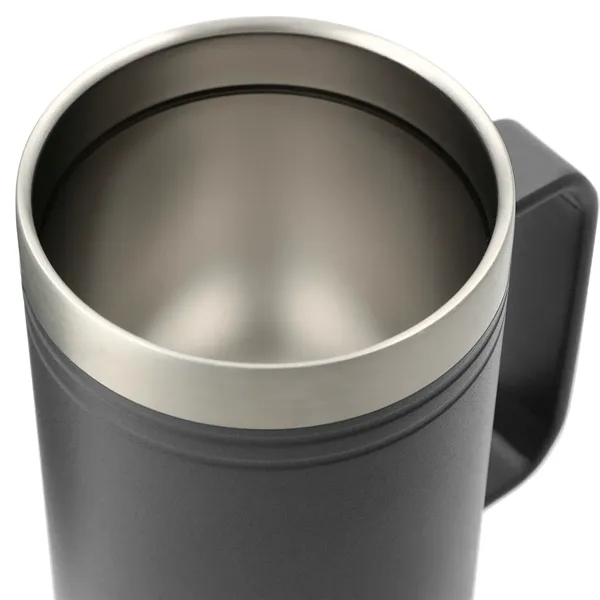 24 oz. double wall, vacuum insulated stainless steel mug with push-on... from ASI 66887 PCNA / Leeds