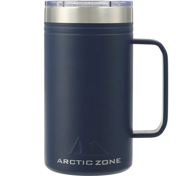 24 oz. double wall, vacuum insulated stainless steel mug with push-on... from ASI 66887 PCNA / Leeds