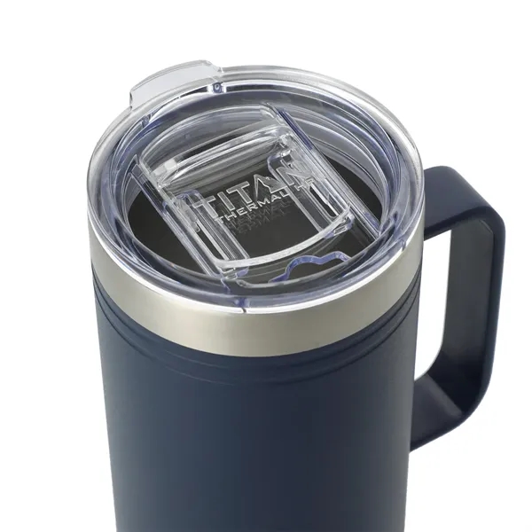 24 oz. double wall, vacuum insulated stainless steel mug with push-on... from ASI 66887 PCNA / Leeds