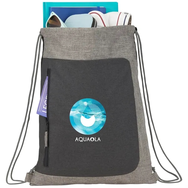 19" x 14.5" bag with a drawstring closure... from ASI 66887 PCNA / Leeds