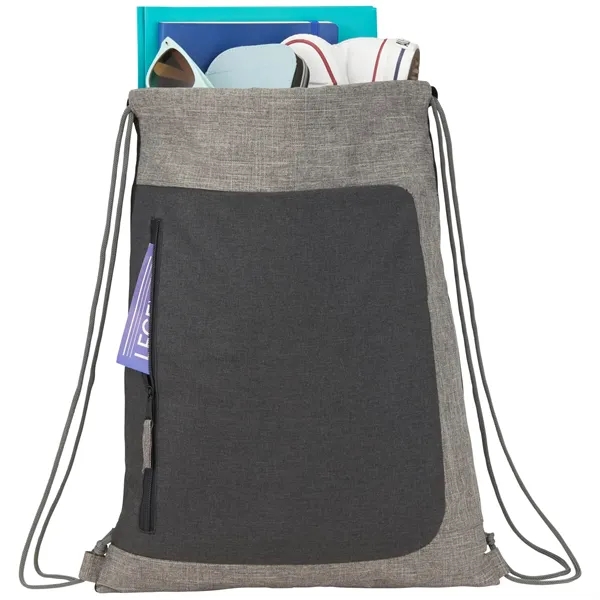 19" x 14.5" bag with a drawstring closure... from ASI 66887 PCNA / Leeds