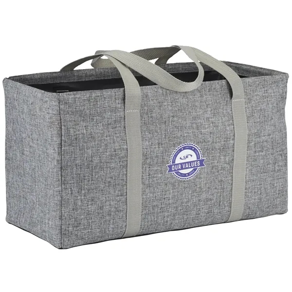 9.5" x 11.75" x 20.5" oversized tote bag with 14" handles.... from ASI 66887 PCNA / Leeds