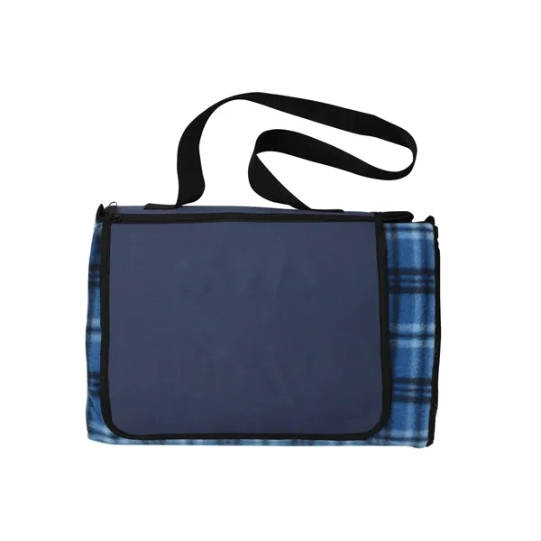 70" x 80" picnic blanket that folds into a tote bag... from ASI 66887 PCNA / Leeds