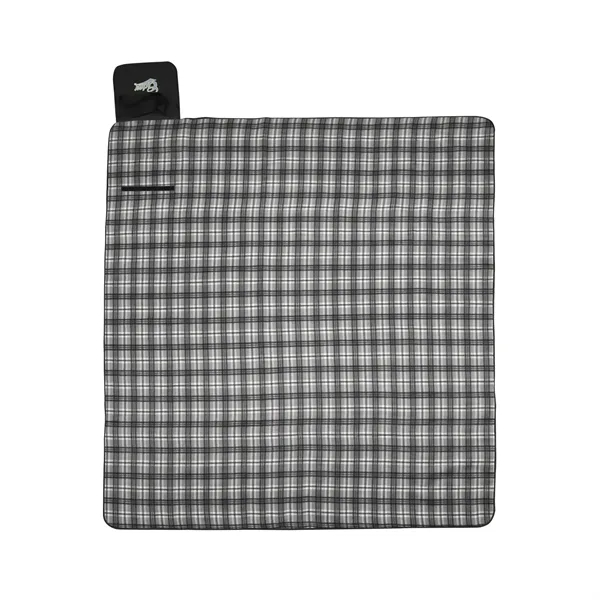 70" x 80" picnic blanket that folds into a tote bag... from ASI 66887 PCNA / Leeds