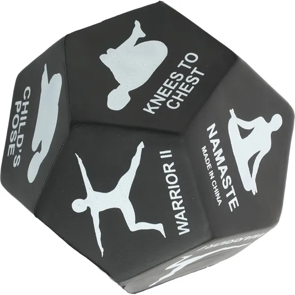 5" x 4.5" x 5" yoga pose dice... from ASI 66887 PCNA / Leeds
