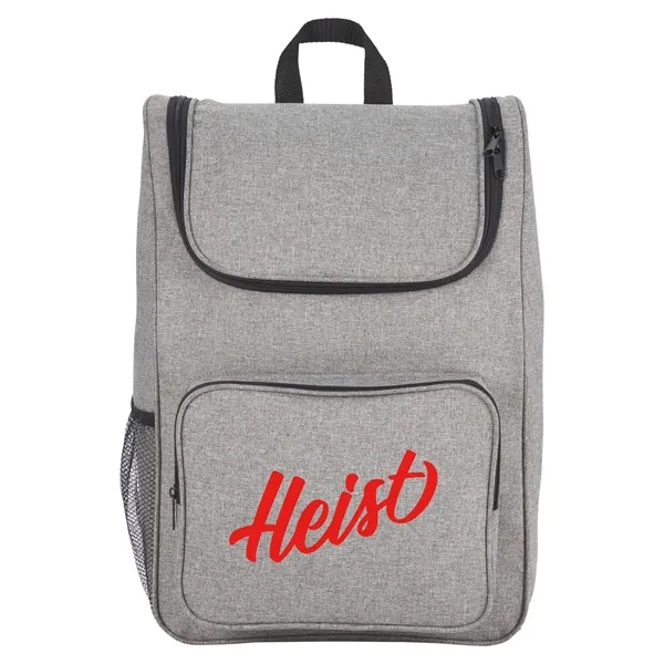 Computer backpack with zippered U-shaped opening and 15" laptop sleeve.... from ASI 66887 PCNA / Bullet