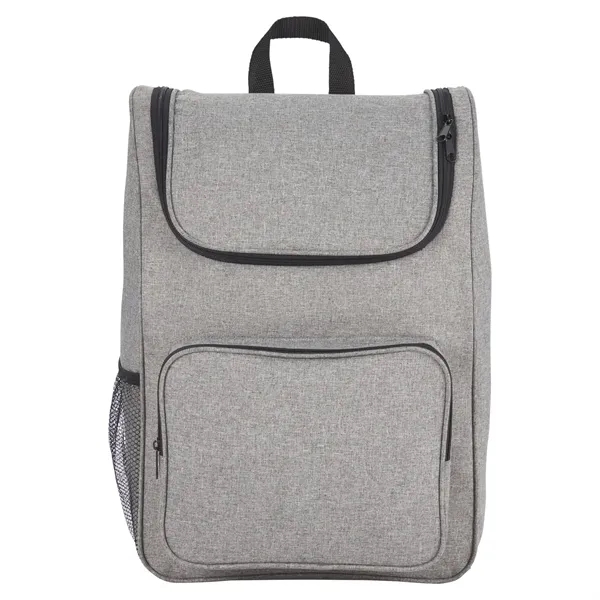 Computer backpack with zippered U-shaped opening and 15" laptop sleeve.... from ASI 66887 PCNA / Bullet