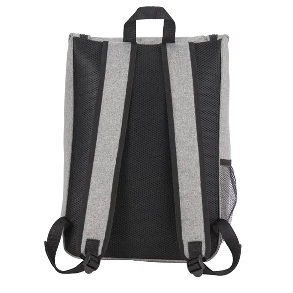 Computer backpack with zippered U-shaped opening and 15" laptop sleeve.... from ASI 66887 PCNA / Bullet