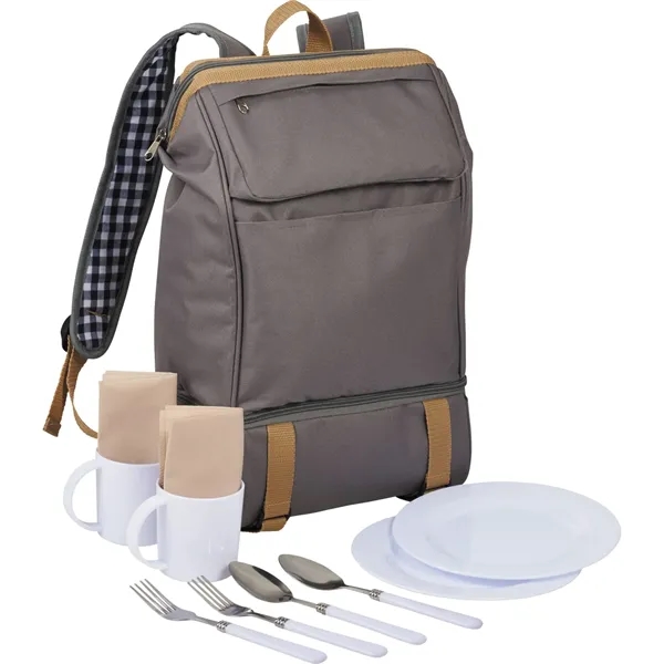 Backpack with 11 piece set for a picnic.... from ASI 66887 PCNA / Leeds