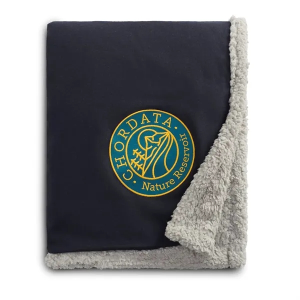 60" x 70" oversized wool Sherpa blanket.... from ASI 66887 PCNA / Leeds