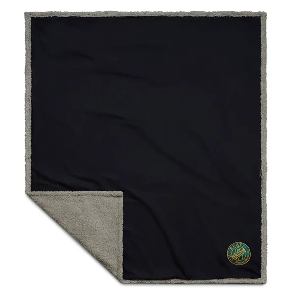 60" x 70" oversized wool Sherpa blanket.... from ASI 66887 PCNA / Leeds