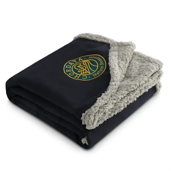 60" x 70" oversized wool Sherpa blanket.... from ASI 66887 PCNA / Leeds