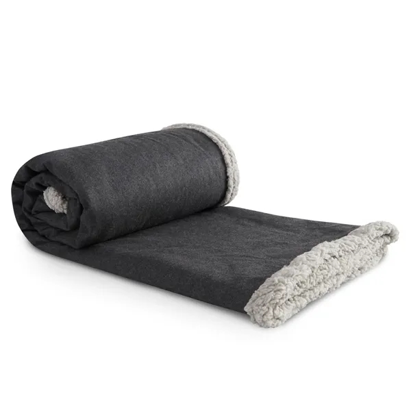 60" x 70" oversized wool Sherpa blanket.... from ASI 66887 PCNA / Leeds