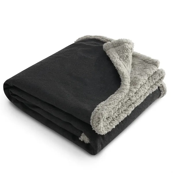 60" x 70" oversized wool Sherpa blanket.... from ASI 66887 PCNA / Leeds