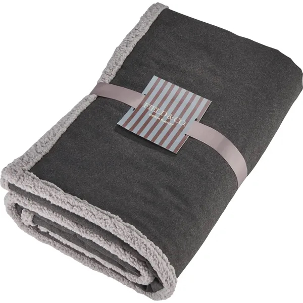 60" x 70" oversized wool Sherpa blanket.... from ASI 66887 PCNA / Leeds