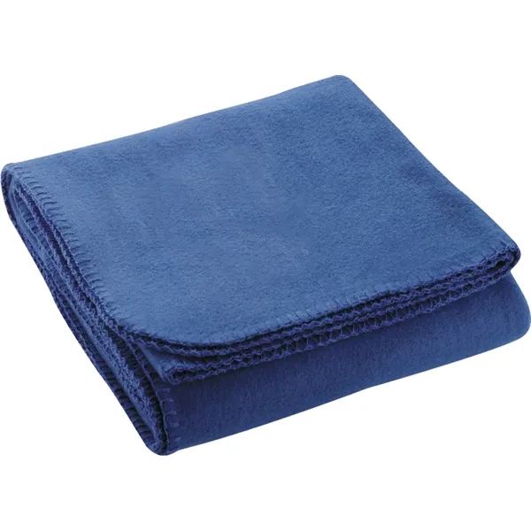 50" x 60" blanket made of 100% polyester anti-piling fleece with... from ASI 66887 PCNA / Leeds