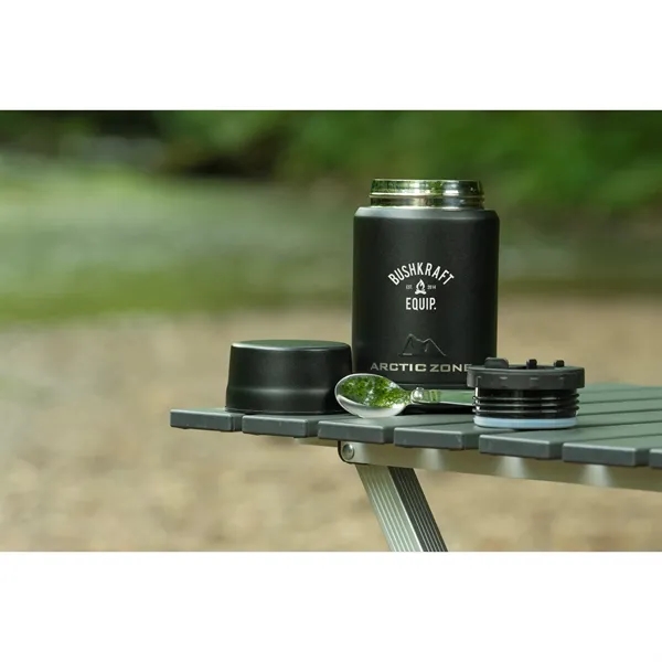 3.74" x 6.89" x 3.74" insulated food container with a foldable... from ASI 66887 PCNA / Leeds