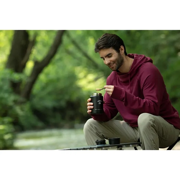 3.74" x 6.89" x 3.74" insulated food container with a foldable... from ASI 66887 PCNA / Leeds