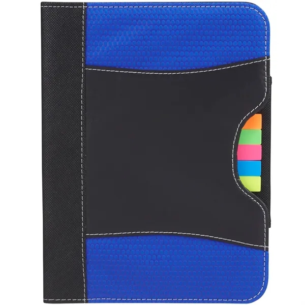 Pad folio with 30 sheet notepad and tape flags.... from ASI 66887 PCNA / Bullet