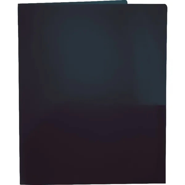 11.5" x 9.5" polypropylene folder with two interior document pockets and... from ASI 66887 PCNA / Bullet