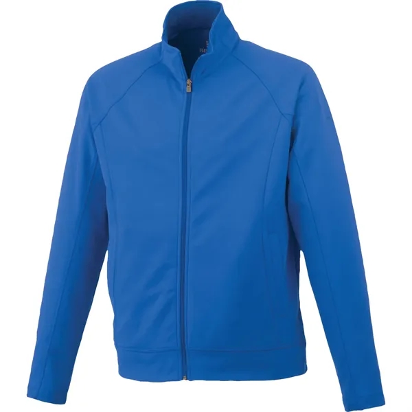Men's polyester jersey knit jacket with brushed back detail.... from ASI 66887 PCNA / Trimark