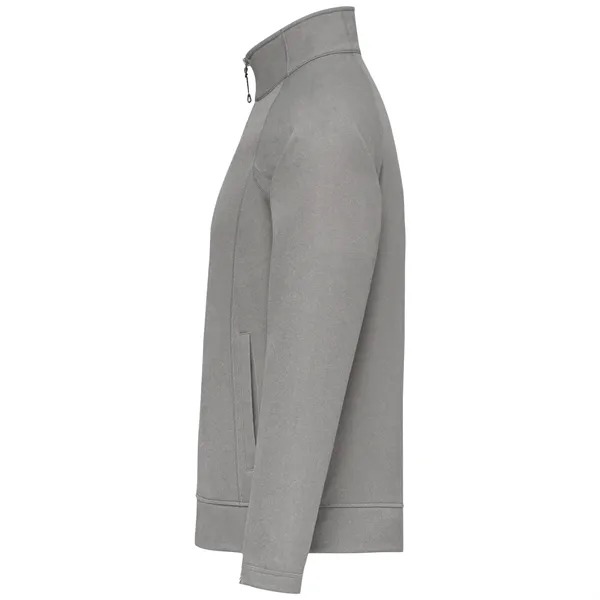 Men's polyester jersey knit jacket with brushed back detail.... from ASI 66887 PCNA / Trimark