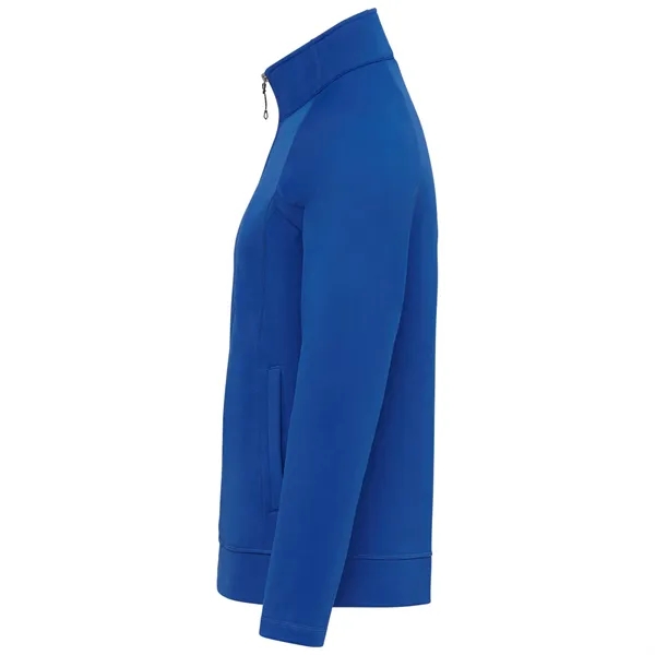 Men's polyester jersey knit jacket with brushed back detail.... from ASI 66887 PCNA / Trimark