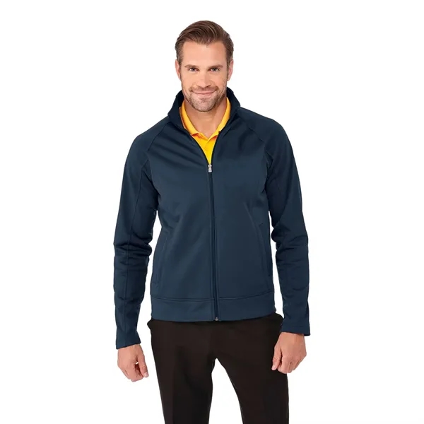 Men's polyester jersey knit jacket with brushed back detail.... from ASI 66887 PCNA / Trimark