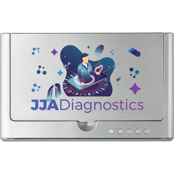 UV sanitizer desk clock with wireless charging.... from ASI 66887 PCNA / Leeds