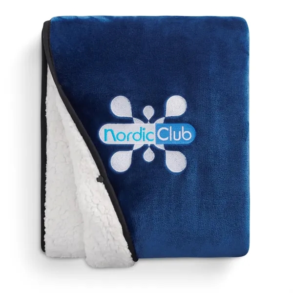 50" x 70" oversized polyester fleece blanket.... from ASI 66887 PCNA / Leed’s