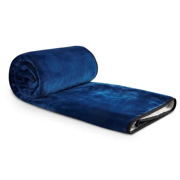 50" x 70" oversized polyester fleece blanket.... from ASI 66887 PCNA / Leed’s