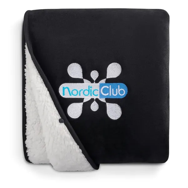 50" x 70" oversized polyester fleece blanket.... from ASI 66887 PCNA / Leed’s