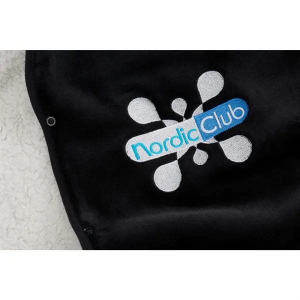 50" x 70" oversized polyester fleece blanket.... from ASI 66887 PCNA / Leed’s