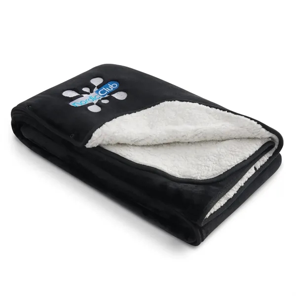 50" x 70" oversized polyester fleece blanket.... from ASI 66887 PCNA / Leed’s