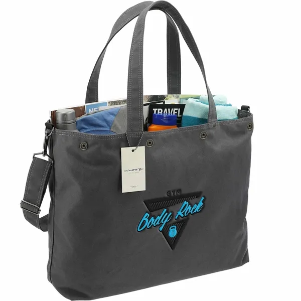 6" x 14" x 22" tote bag made from water-resistant 100%... from ASI 66887 PCNA / Leeds