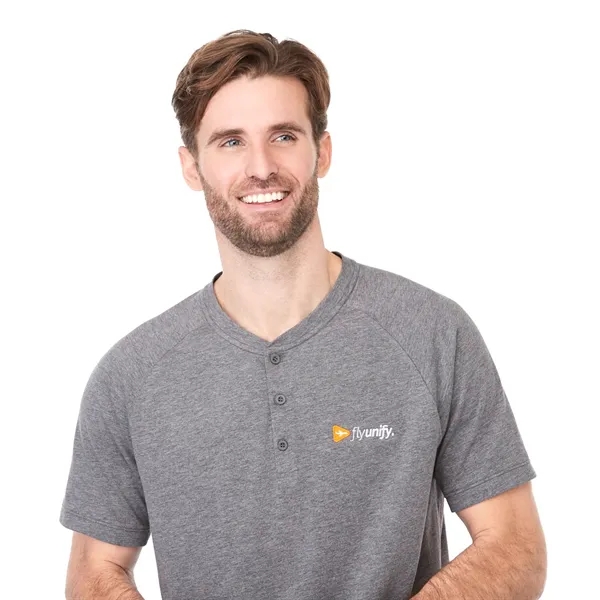 Men's SOMOTO Eco Short Sleeve Henley... from ASI 66887 PCNA / Trimark