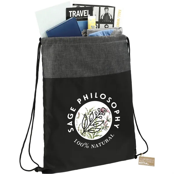 1" x 18" x 13.5" backpack with a drawstring closure... from ASI 66887 PCNA / Leeds