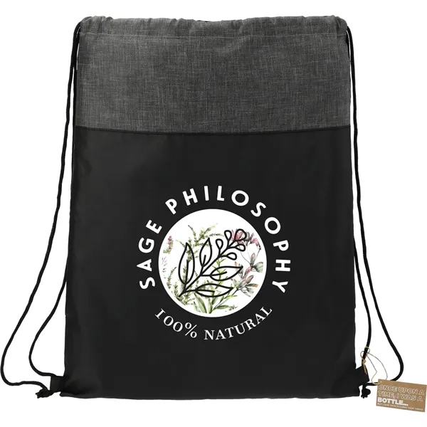 1" x 18" x 13.5" backpack with a drawstring closure... from ASI 66887 PCNA / Leeds